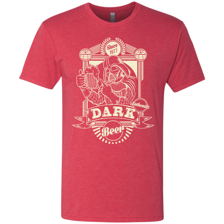 T-Shirts Vintage Red / S Dark Beer Men's Triblend T-Shirt