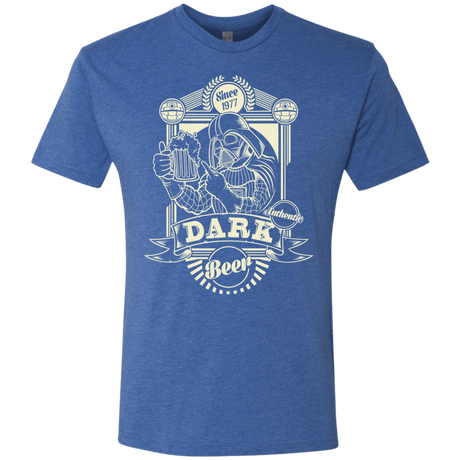 T-Shirts Vintage Royal / S Dark Beer Men's Triblend T-Shirt