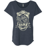 T-Shirts Vintage Navy / X-Small Dark Beer Triblend Dolman Sleeve