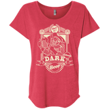 T-Shirts Vintage Red / X-Small Dark Beer Triblend Dolman Sleeve