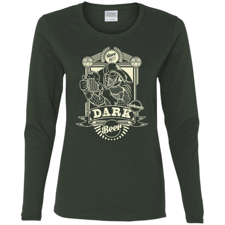 T-Shirts Forest / S Dark Beer Women's Long Sleeve T-Shirt