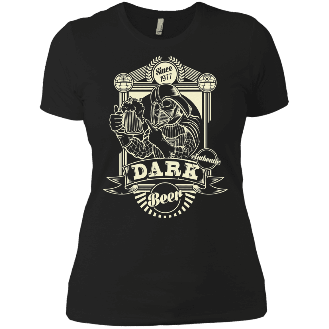 T-Shirts Black / X-Small Dark Beer Women's Premium T-Shirt