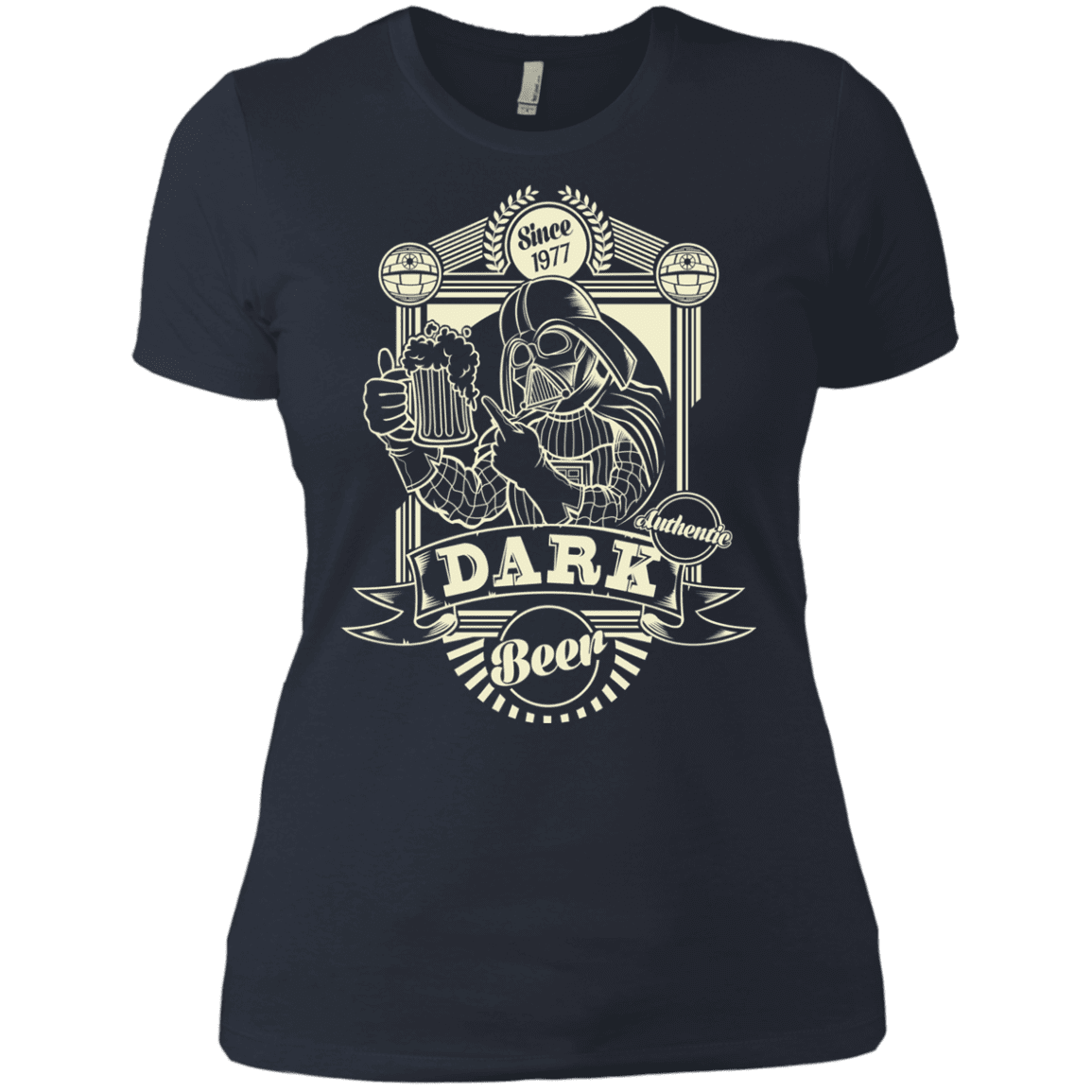 T-Shirts Indigo / X-Small Dark Beer Women's Premium T-Shirt