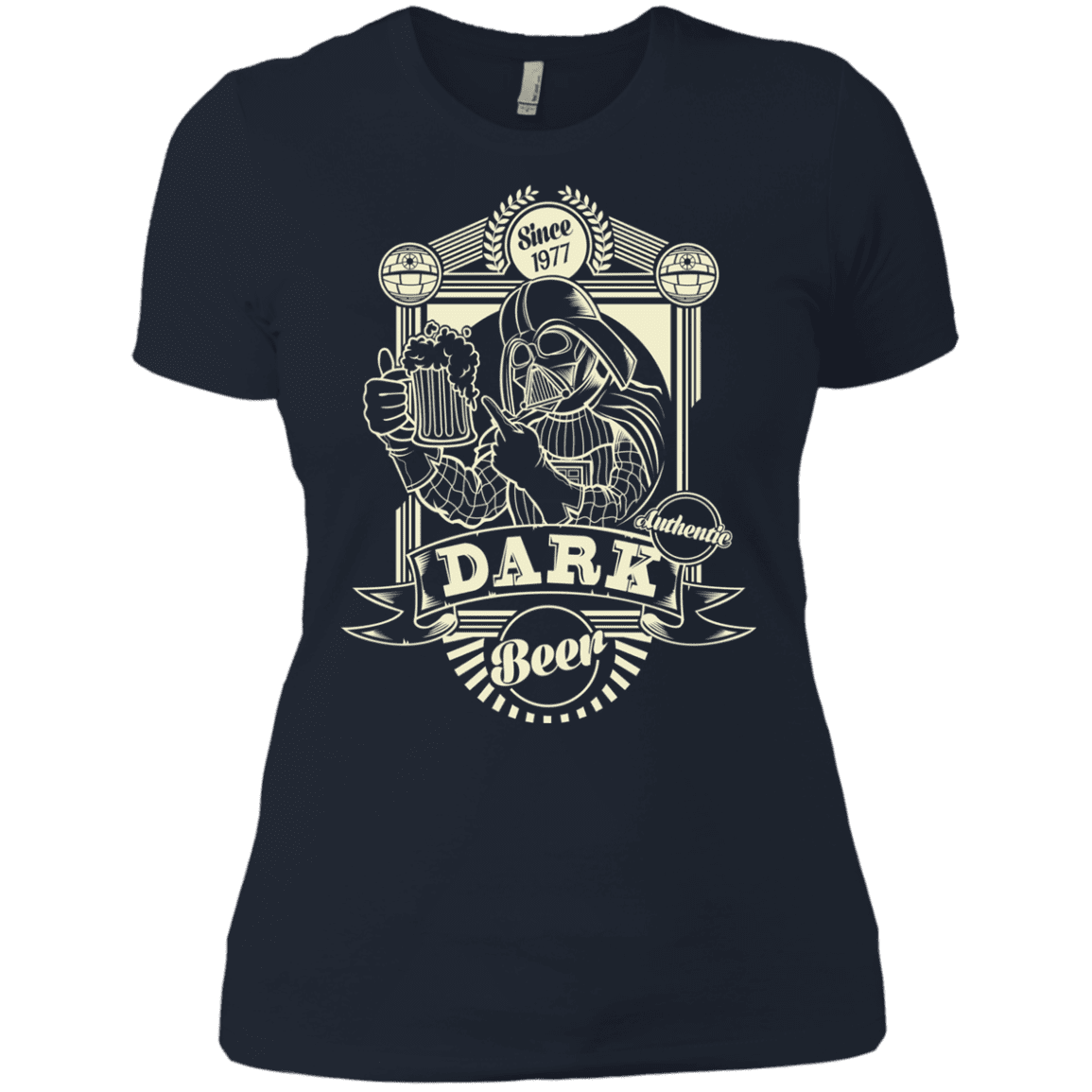 T-Shirts Midnight Navy / X-Small Dark Beer Women's Premium T-Shirt