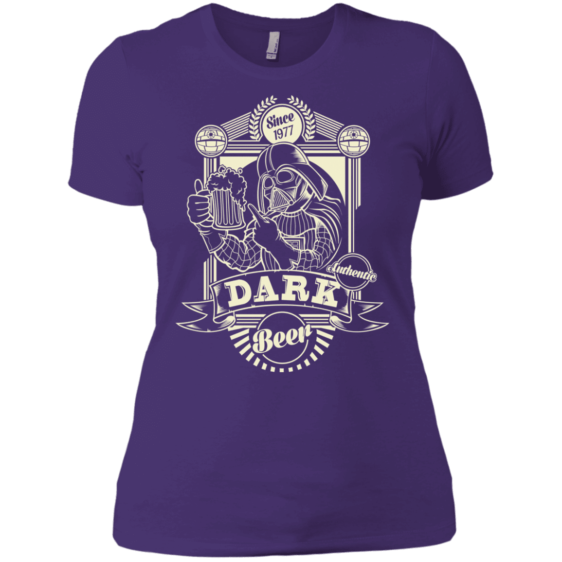 T-Shirts Purple Rush/ / X-Small Dark Beer Women's Premium T-Shirt