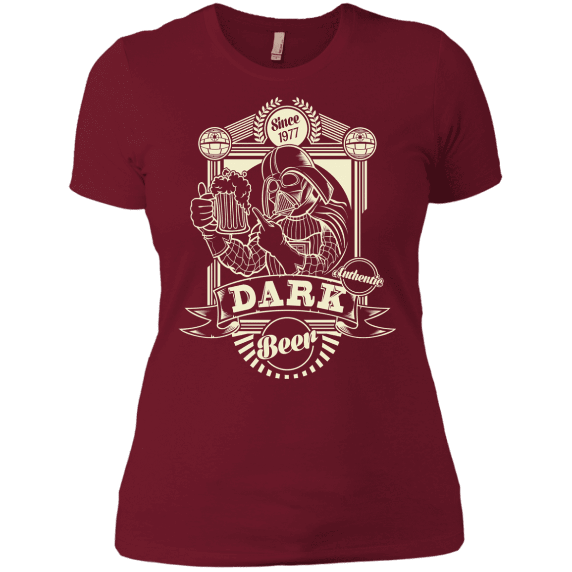 T-Shirts Scarlet / X-Small Dark Beer Women's Premium T-Shirt
