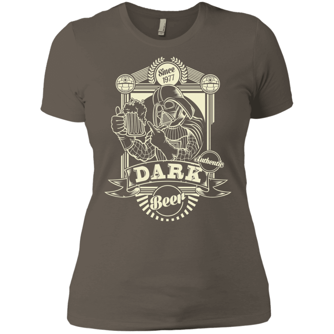 T-Shirts Warm Grey / X-Small Dark Beer Women's Premium T-Shirt