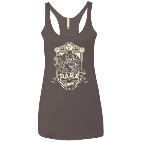 T-Shirts Macchiato / X-Small Dark Beer Women's Triblend Racerback Tank