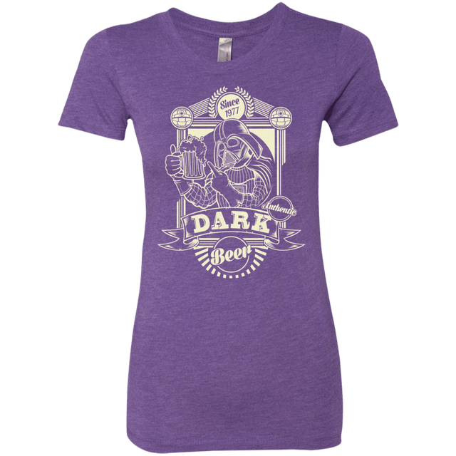 T-Shirts Purple Rush / S Dark Beer Women's Triblend T-Shirt