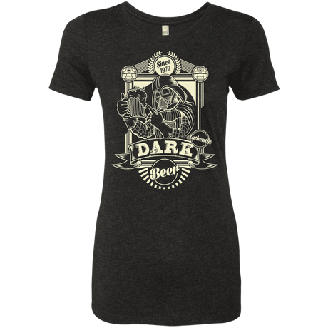 T-Shirts Vintage Black / S Dark Beer Women's Triblend T-Shirt