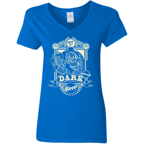 T-Shirts Royal / S Dark Beer Women's V-Neck T-Shirt