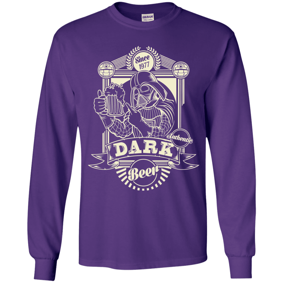 T-Shirts Purple / YS Dark Beer Youth Long Sleeve T-Shirt