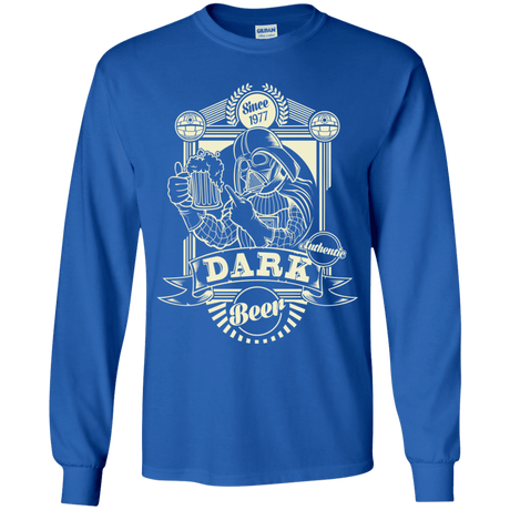T-Shirts Royal / YS Dark Beer Youth Long Sleeve T-Shirt
