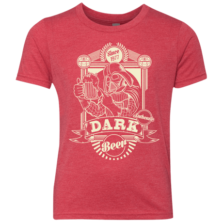 T-Shirts Vintage Red / YXS Dark Beer Youth Triblend T-Shirt