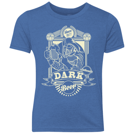 T-Shirts Vintage Royal / YXS Dark Beer Youth Triblend T-Shirt