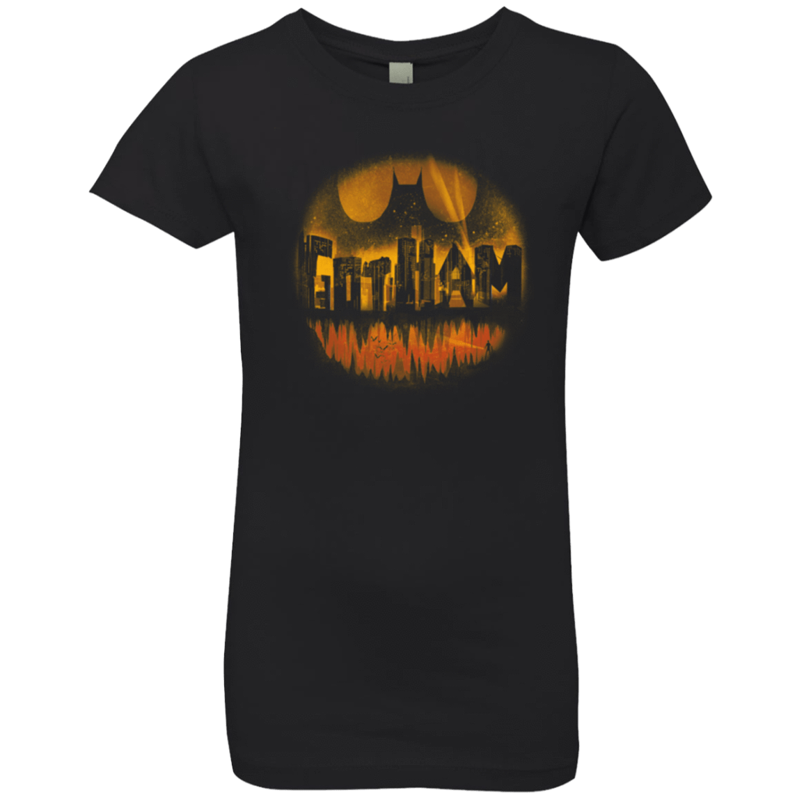T-Shirts Black / YXS Dark City Orange Version Girls Premium T-Shirt