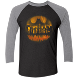 T-Shirts Vintage Black/Premium Heather / X-Small Dark City Orange Version Men's Triblend 3/4 Sleeve