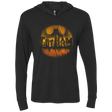 T-Shirts Vintage Black / X-Small Dark City Orange Version Triblend Long Sleeve Hoodie Tee