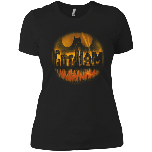 T-Shirts Black / X-Small Dark City Orange Version Women's Premium T-Shirt