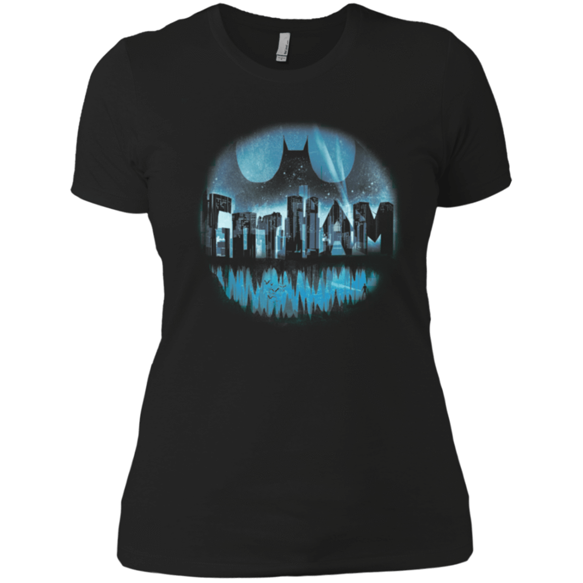T-Shirts Black / X-Small Dark City Women's Premium T-Shirt