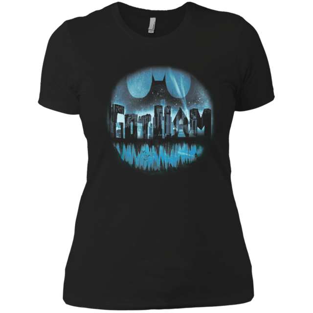 T-Shirts Black / X-Small Dark City Women's Premium T-Shirt