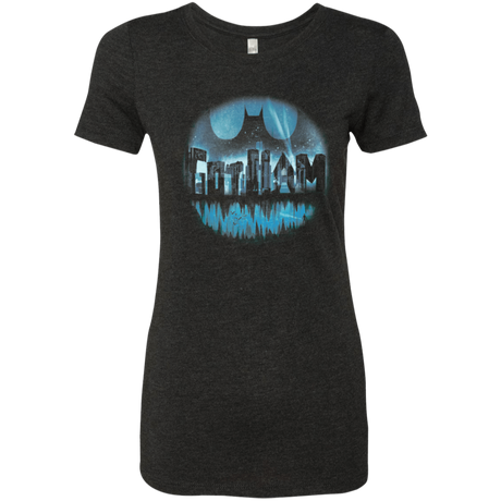 T-Shirts Vintage Black / Small Dark City Women's Triblend T-Shirt