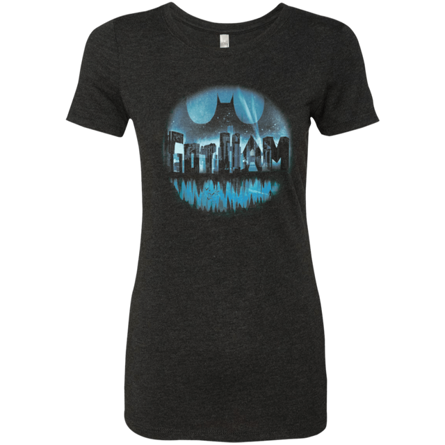 T-Shirts Vintage Black / Small Dark City Women's Triblend T-Shirt