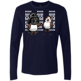 T-Shirts Midnight Navy / Small Dark Critter Men's Premium Long Sleeve