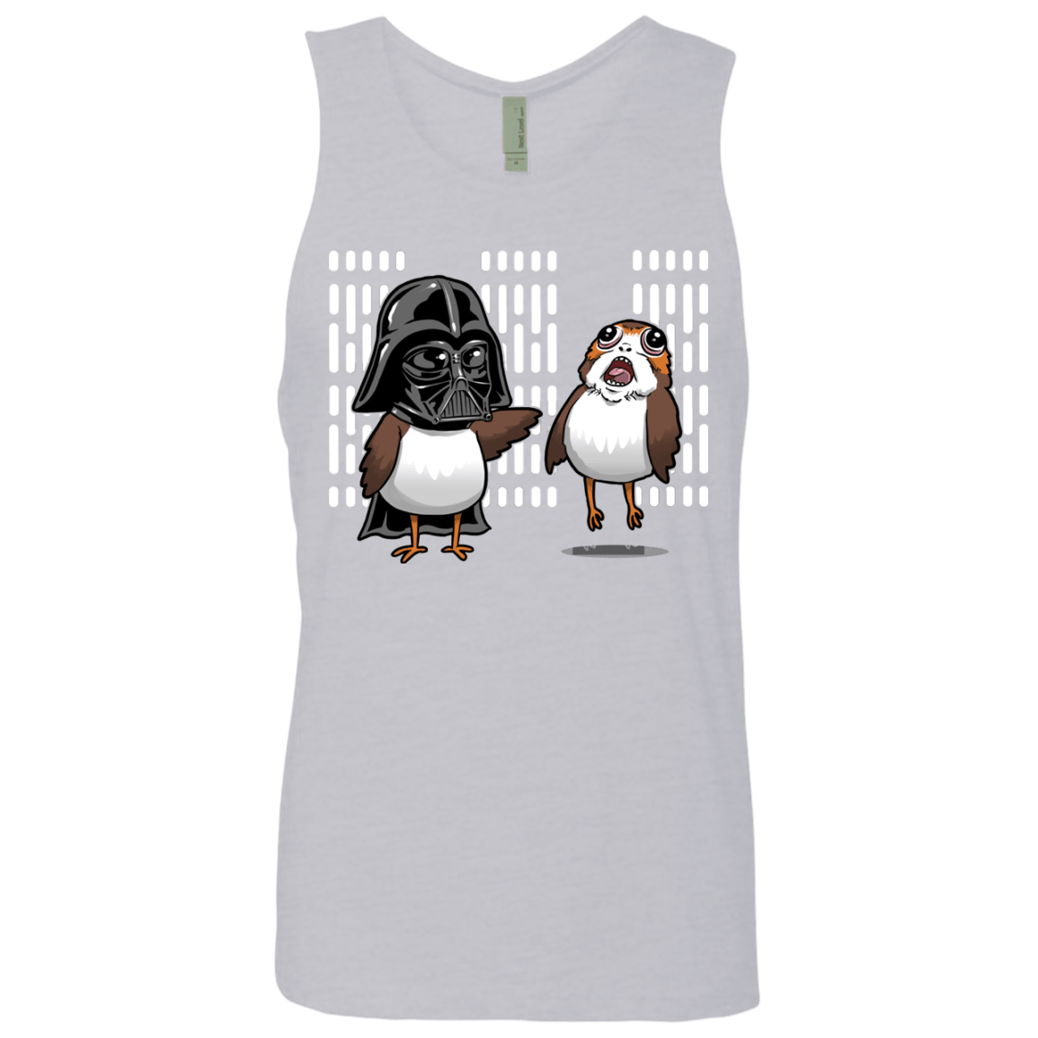 T-Shirts Heather Grey / Small Dark Critter Men's Premium Tank Top
