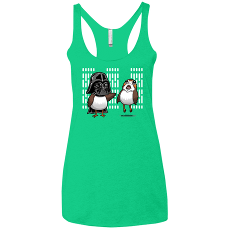 T-Shirts Envy / X-Small Dark Critter Women's Triblend Racerback Tank