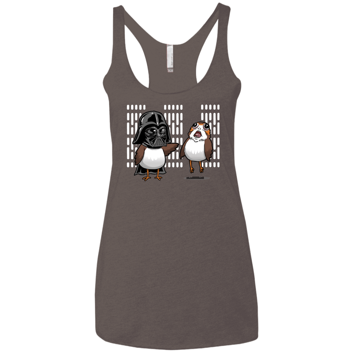 T-Shirts Macchiato / X-Small Dark Critter Women's Triblend Racerback Tank