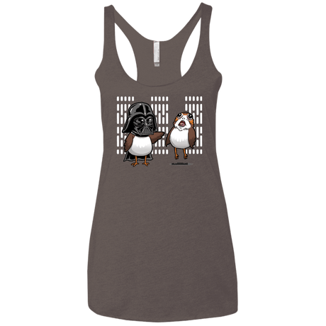 T-Shirts Macchiato / X-Small Dark Critter Women's Triblend Racerback Tank