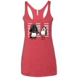 T-Shirts Vintage Red / X-Small Dark Critter Women's Triblend Racerback Tank