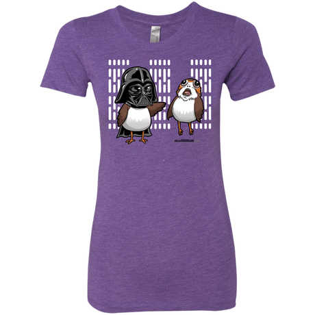 T-Shirts Purple Rush / Small Dark Critter Women's Triblend T-Shirt