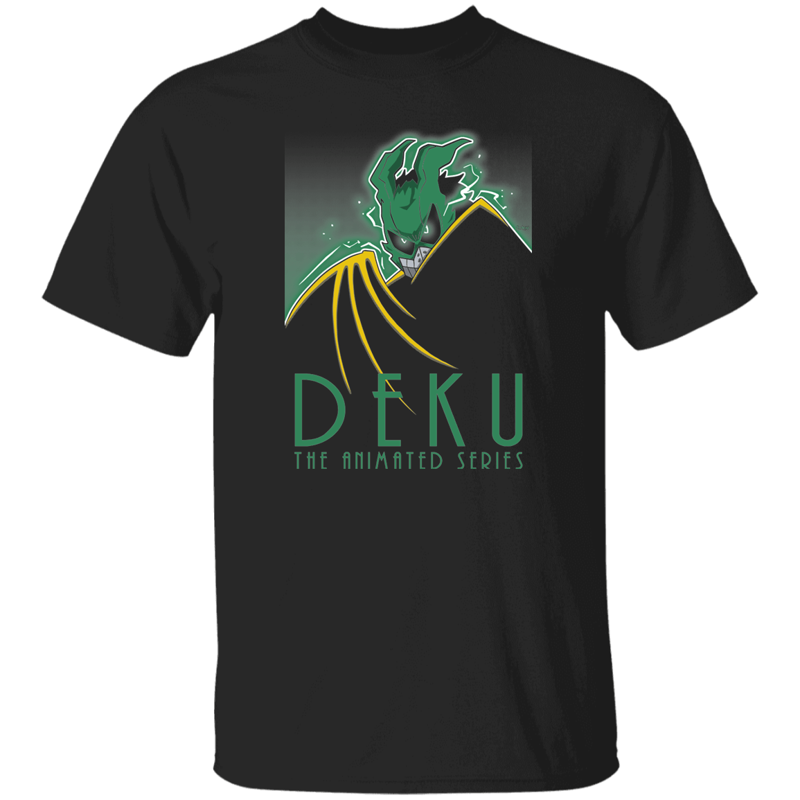 T-Shirts Black / S Dark Deku T-Shirt