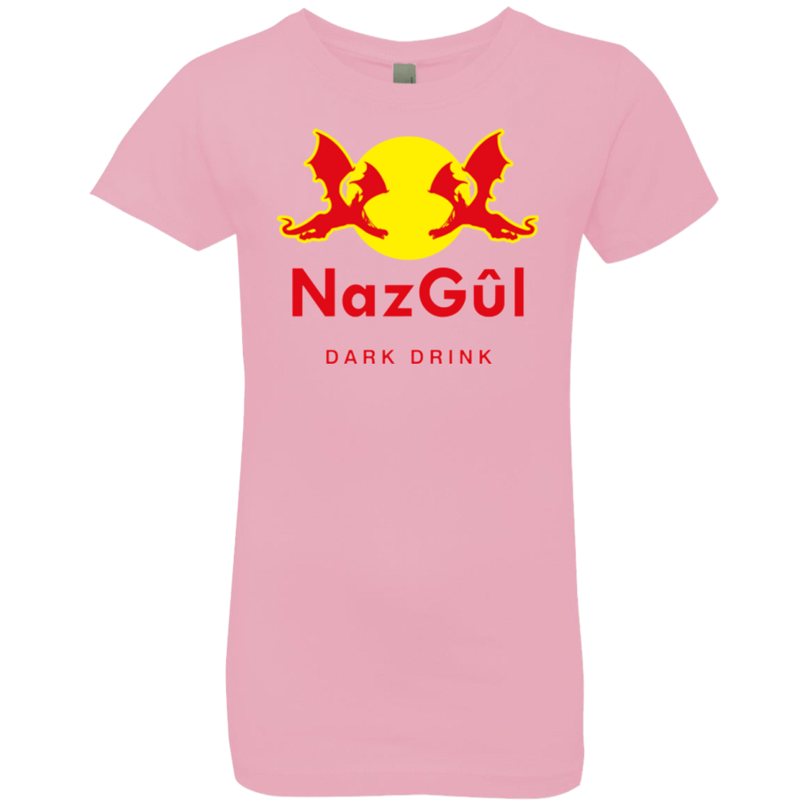 T-Shirts Light Pink / YXS Dark drink Girls Premium T-Shirt