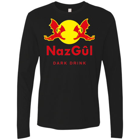T-Shirts Black / Small Dark drink Men's Premium Long Sleeve