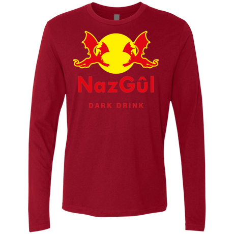 T-Shirts Cardinal / Small Dark drink Men's Premium Long Sleeve