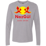 T-Shirts Heather Grey / Small Dark drink Men's Premium Long Sleeve