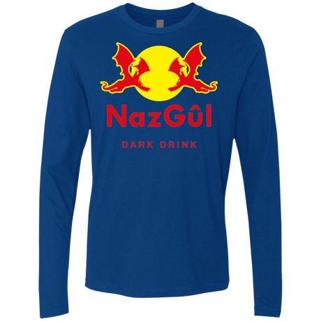 T-Shirts Royal / Small Dark drink Men's Premium Long Sleeve