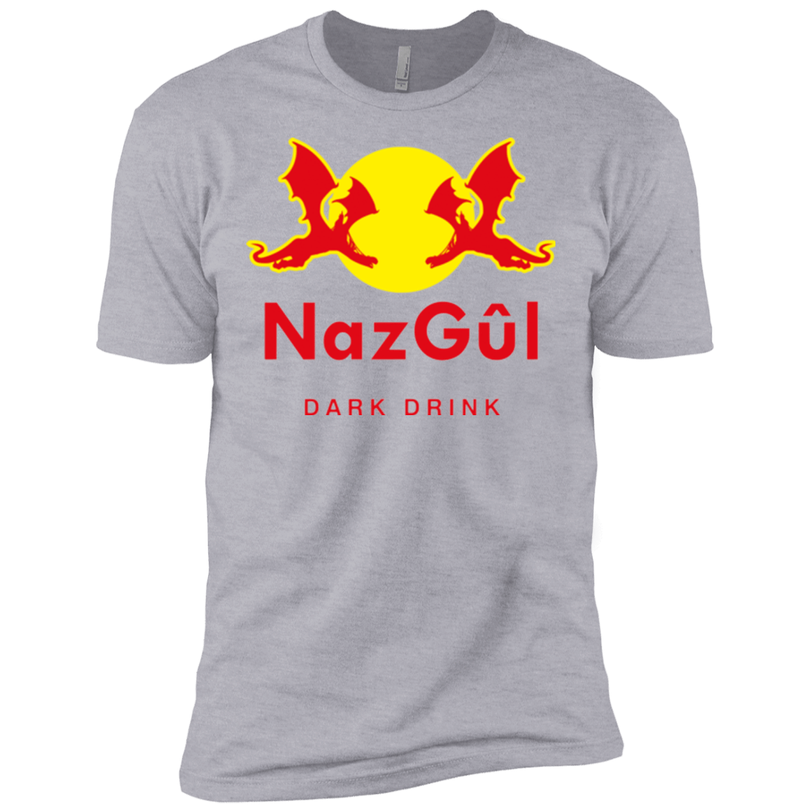 T-Shirts Heather Grey / X-Small Dark drink Men's Premium T-Shirt