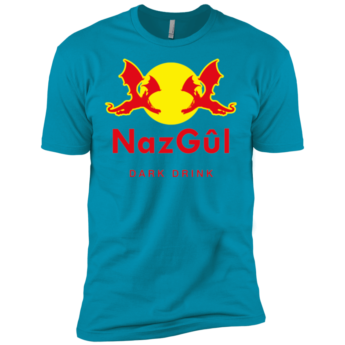 T-Shirts Turquoise / X-Small Dark drink Men's Premium T-Shirt