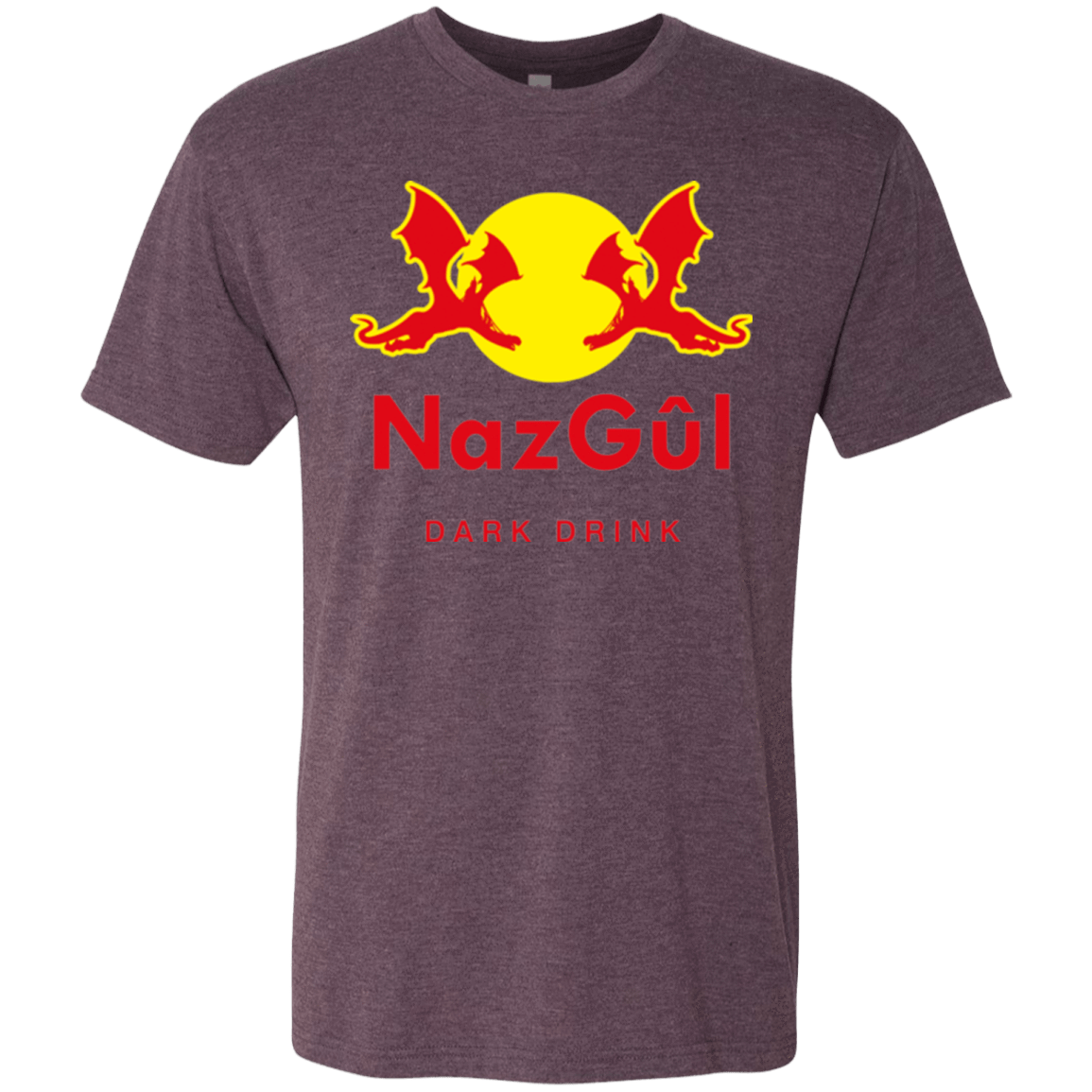 T-Shirts Vintage Purple / Small Dark drink Men's Triblend T-Shirt