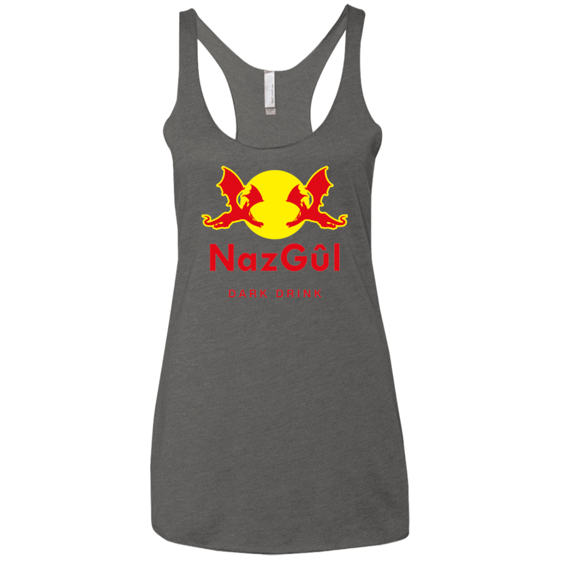 T-Shirts Premium Heather / X-Small Dark drink Women's Triblend Racerback Tank