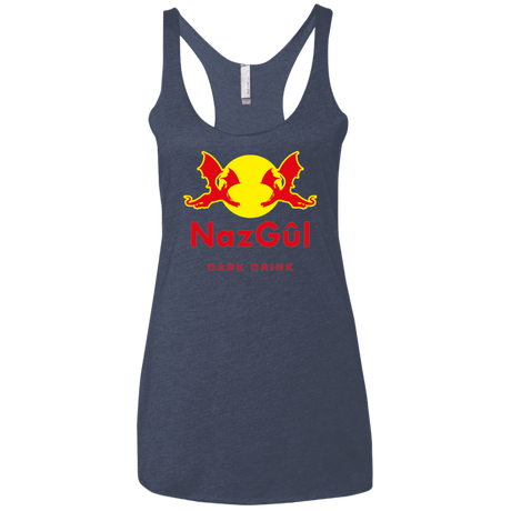 T-Shirts Vintage Navy / X-Small Dark drink Women's Triblend Racerback Tank