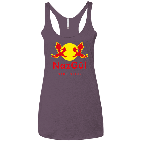 T-Shirts Vintage Purple / X-Small Dark drink Women's Triblend Racerback Tank