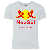 T-Shirts Heather White / YXS Dark drink Youth Triblend T-Shirt