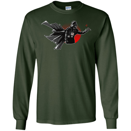 T-Shirts Forest Green / S Dark Enforcer Men's Long Sleeve T-Shirt