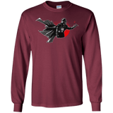 T-Shirts Maroon / S Dark Enforcer Men's Long Sleeve T-Shirt