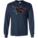 T-Shirts Navy / S Dark Enforcer Men's Long Sleeve T-Shirt